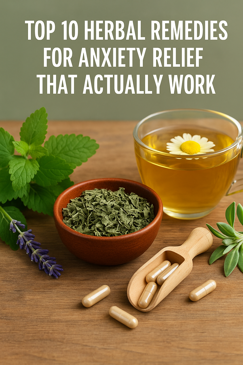 Top 10 Herbal Remedies for Anxiety Relief That Actually Work