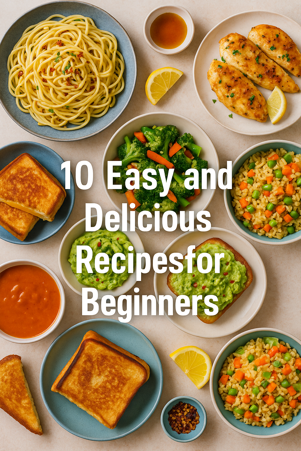 10 Easy and Delicious Recipes for Beginners: Simple Meals Anyone Can Make