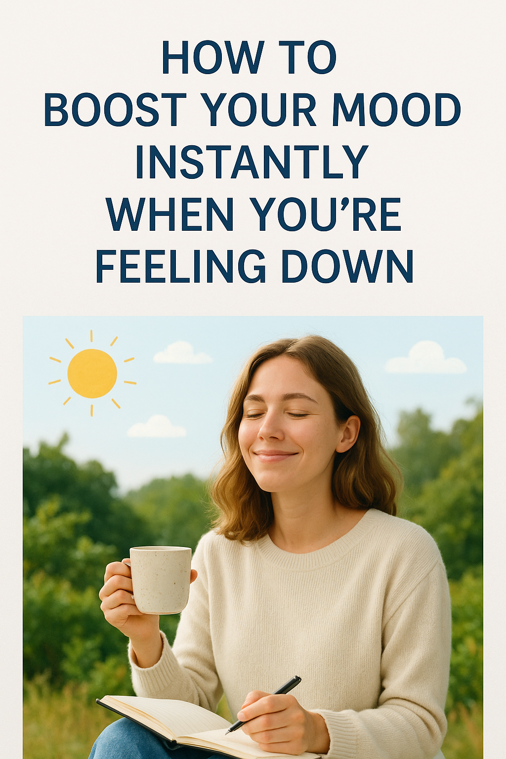 How to Boost Your Mood Instantly When You’re Feeling Down