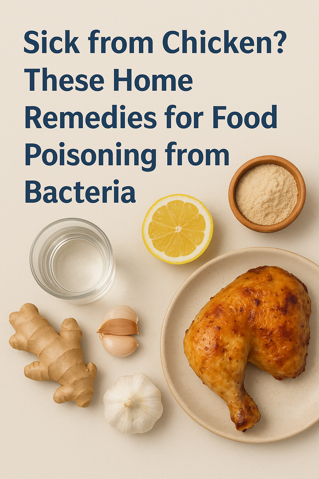 Sick from Chicken? These Home Remedies for Food Poisoning from Bacteria Really Help