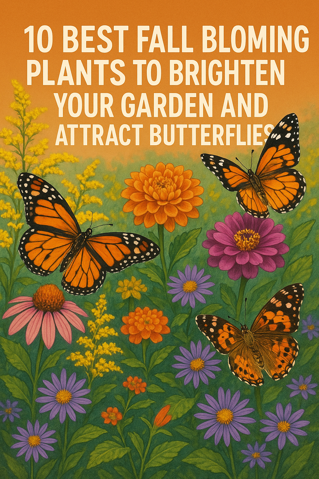 10 Best Fall Blooming Plants to Brighten Your Garden and Attract Butterflies