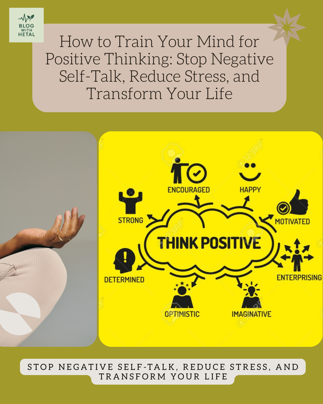 How to Train Your Mind for Positive Thinking: Stop Negative Self-Talk, Reduce Stress, and Transform Your Life