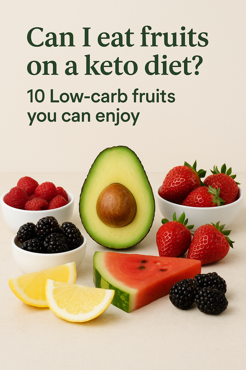 Can I Eat Fruits on a Keto Diet? 10 Low-Carb Fruits You Can Enjoy