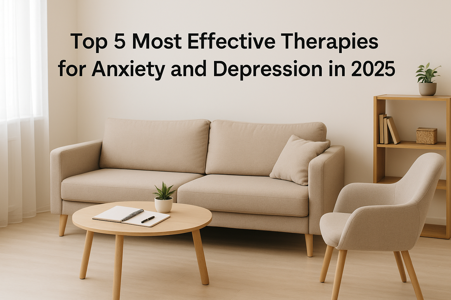 Top 5 Most Effective Therapies for Anxiety and Depression in 2025