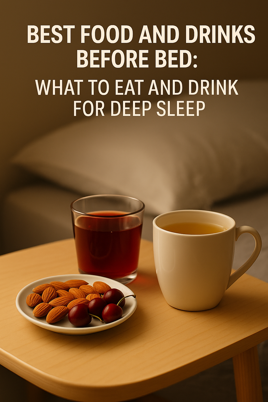 Best Food and Drinks Before Bed: What to Eat and Drink for Deep Sleep