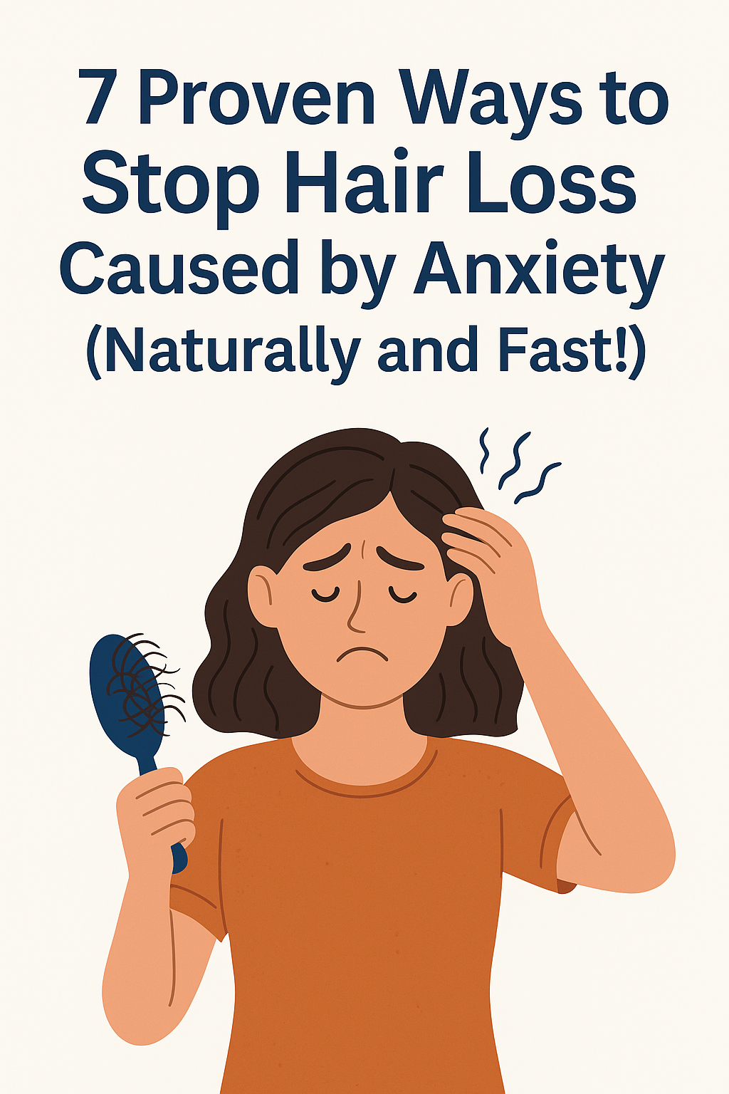7 Proven Ways to Stop Hair Loss Caused by Anxiety (Naturally and Fast!)