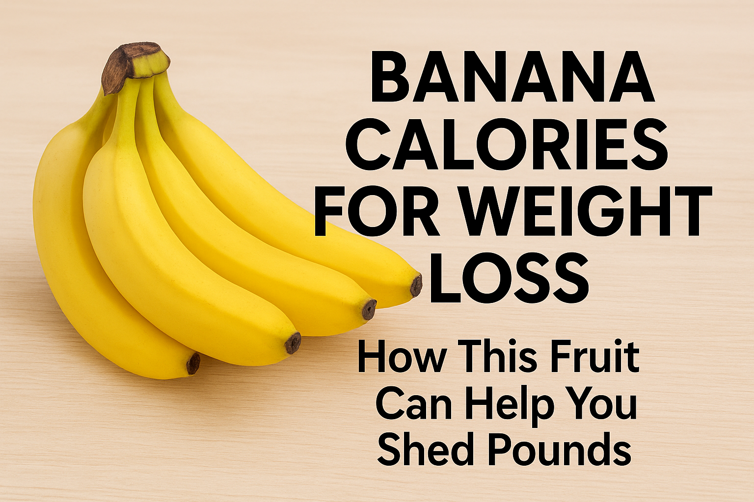 Banana Calories for Weight Loss: How This Fruit Can Help You Shed Pounds