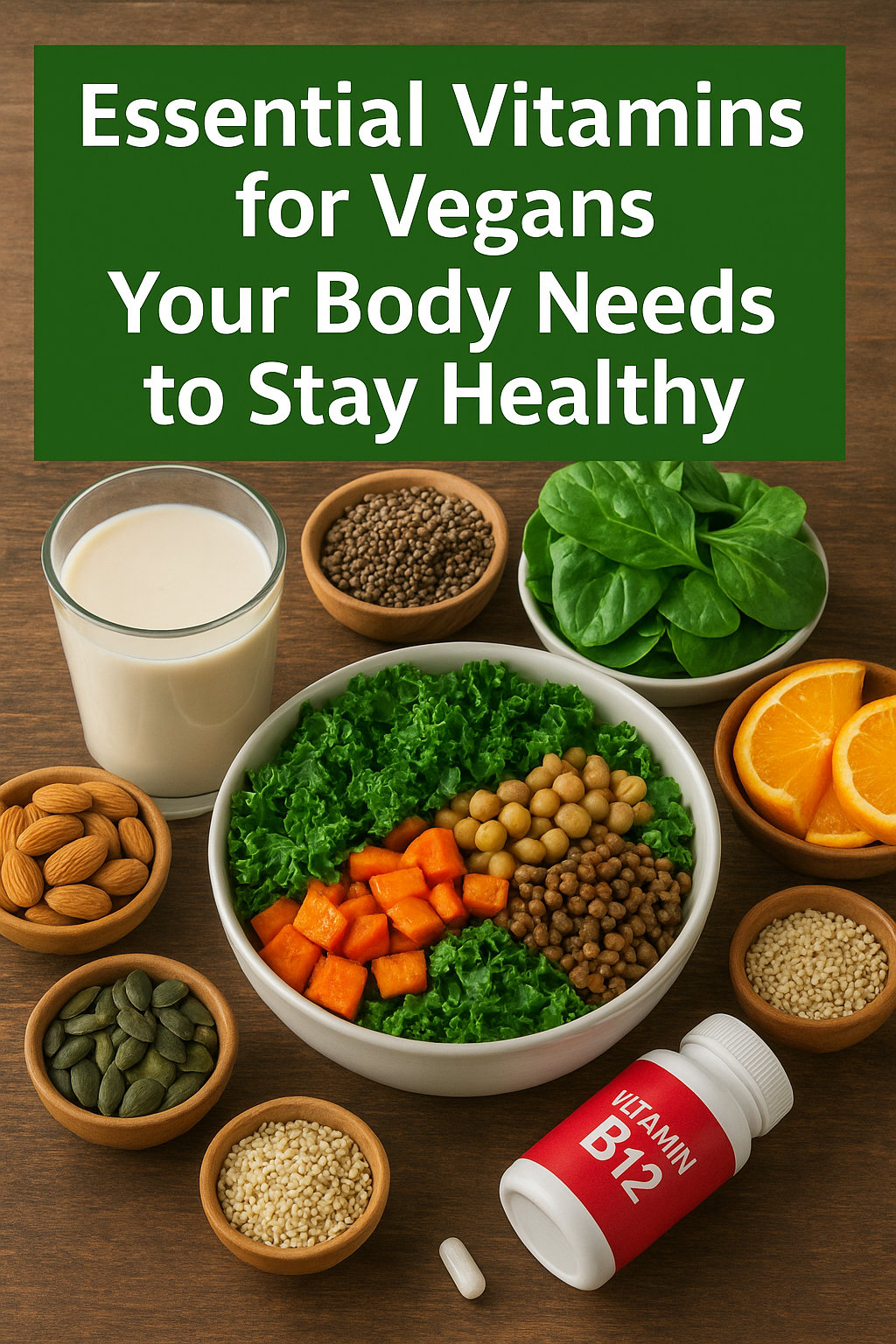 Essential Vitamins for Vegans Your Body Needs to Stay Healthy
