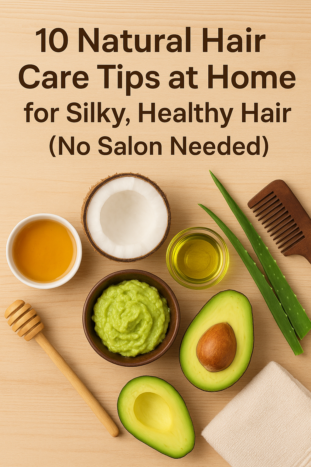 10 Natural Hair Care Tips at Home for Silky, Healthy Hair (No Salon Needed!)