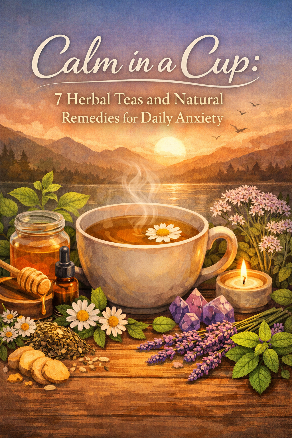 Calm in a Cup: 7 Herbal Teas and Natural Remedies for Daily Anxiety