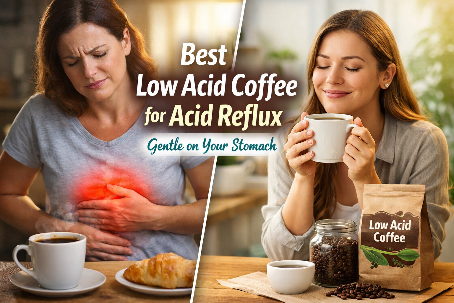 Best Low Acid Coffee for Acid Reflux (Expert Picks – Gentle on Your Stomach)