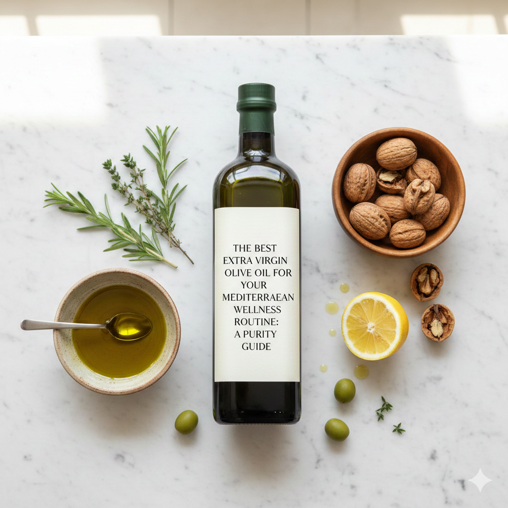 Best  extra virgin olive oil for your Mediterranean wellness routine