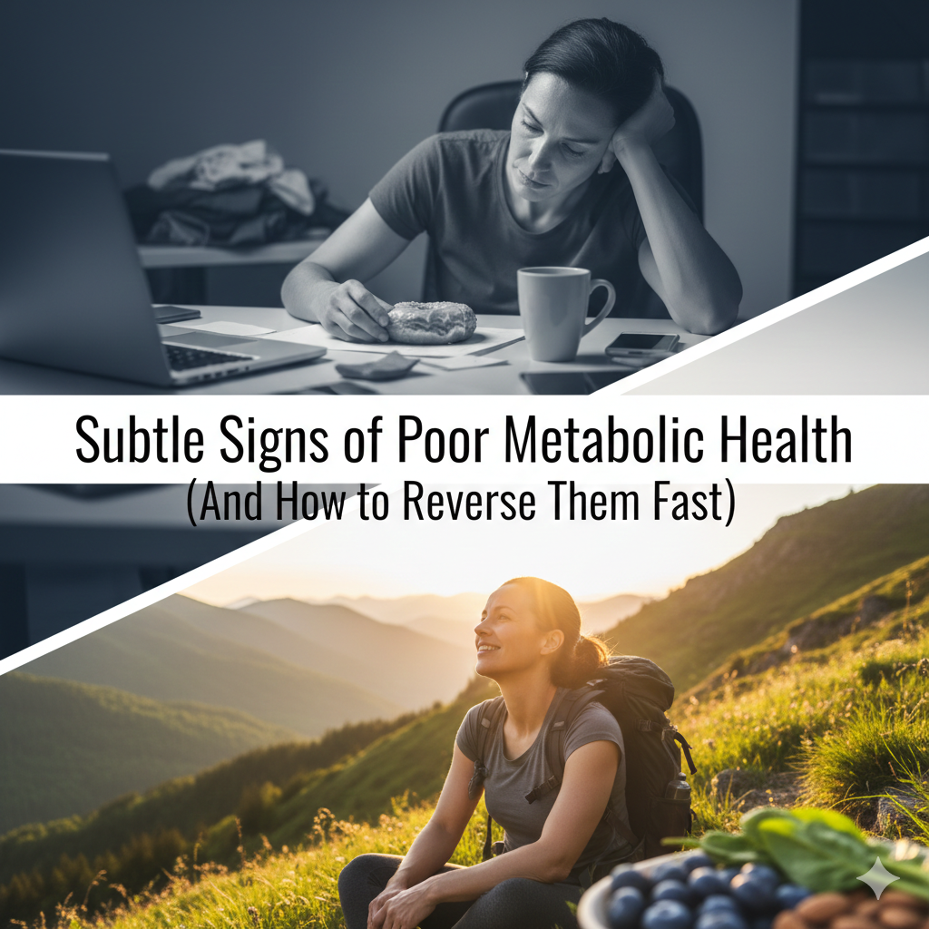 Subtle Signs of Poor Metabolic Health (And How to Reverse Them Fast)