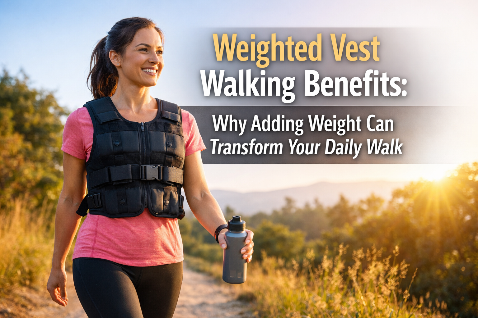 Weighted Vest Walking Benefits: Why Adding Weight Can Transform Your Daily Walk