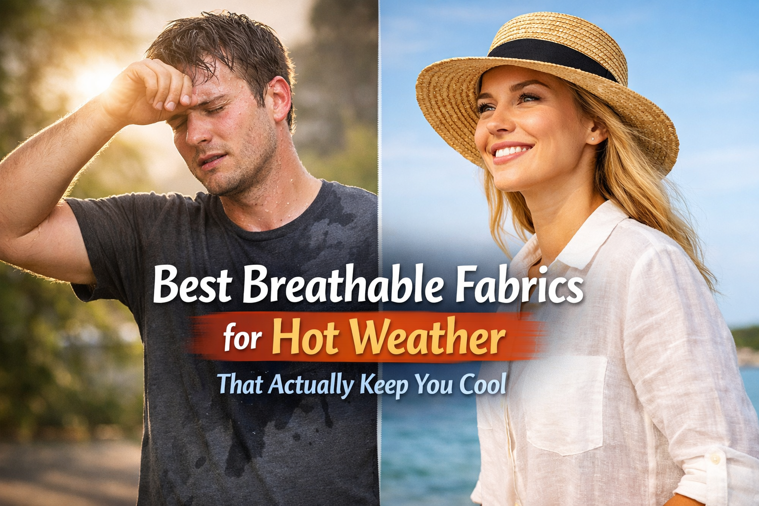 Best Breathable Fabrics for Hot Weather That Actually Keep You Cool