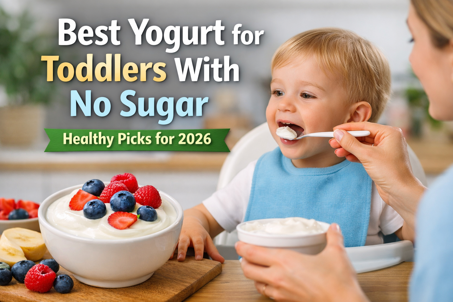 Best Yogurt for Toddlers With No Sugar (Healthy Picks for 2026)