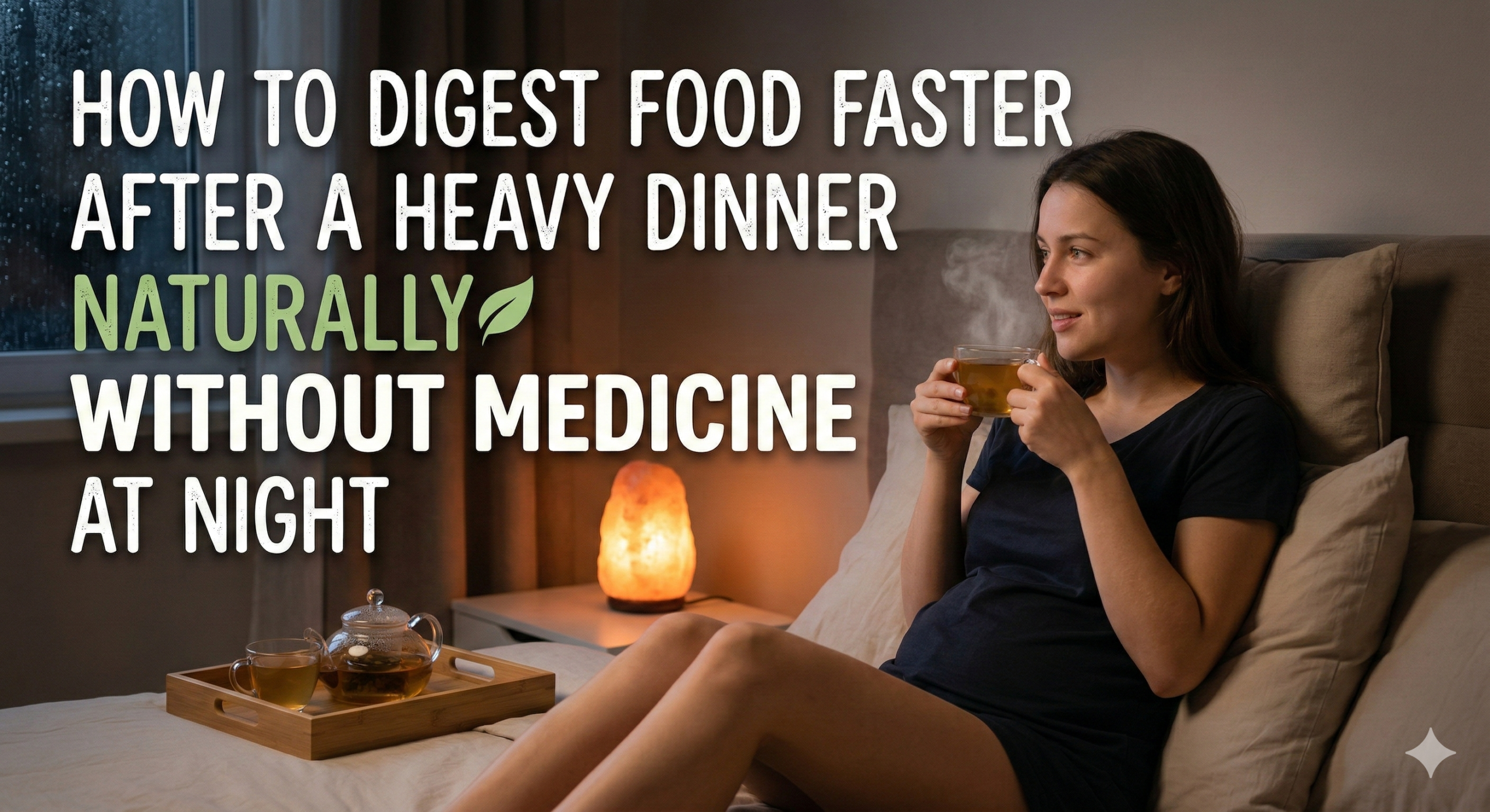How to Digest Food Faster After Heavy Dinner Naturally Without Medicine at Night