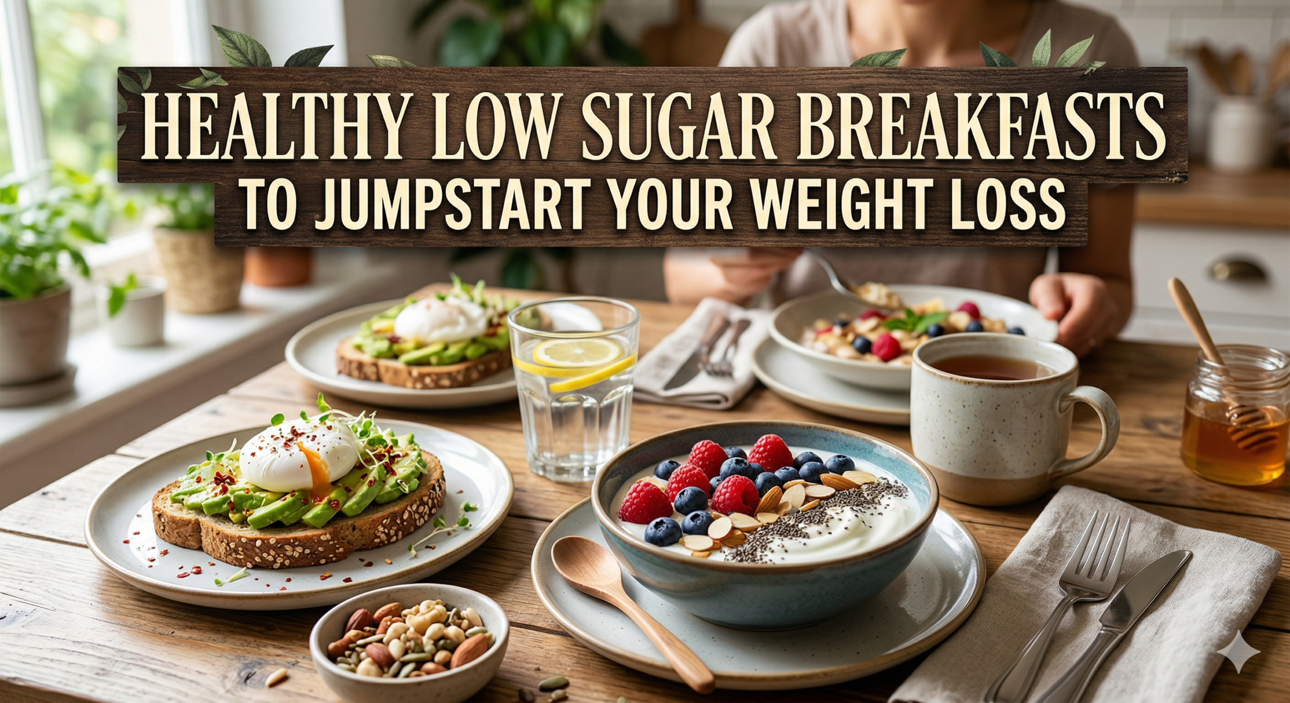 Healthy Low Sugar Breakfasts to Jumpstart Your Weight Loss