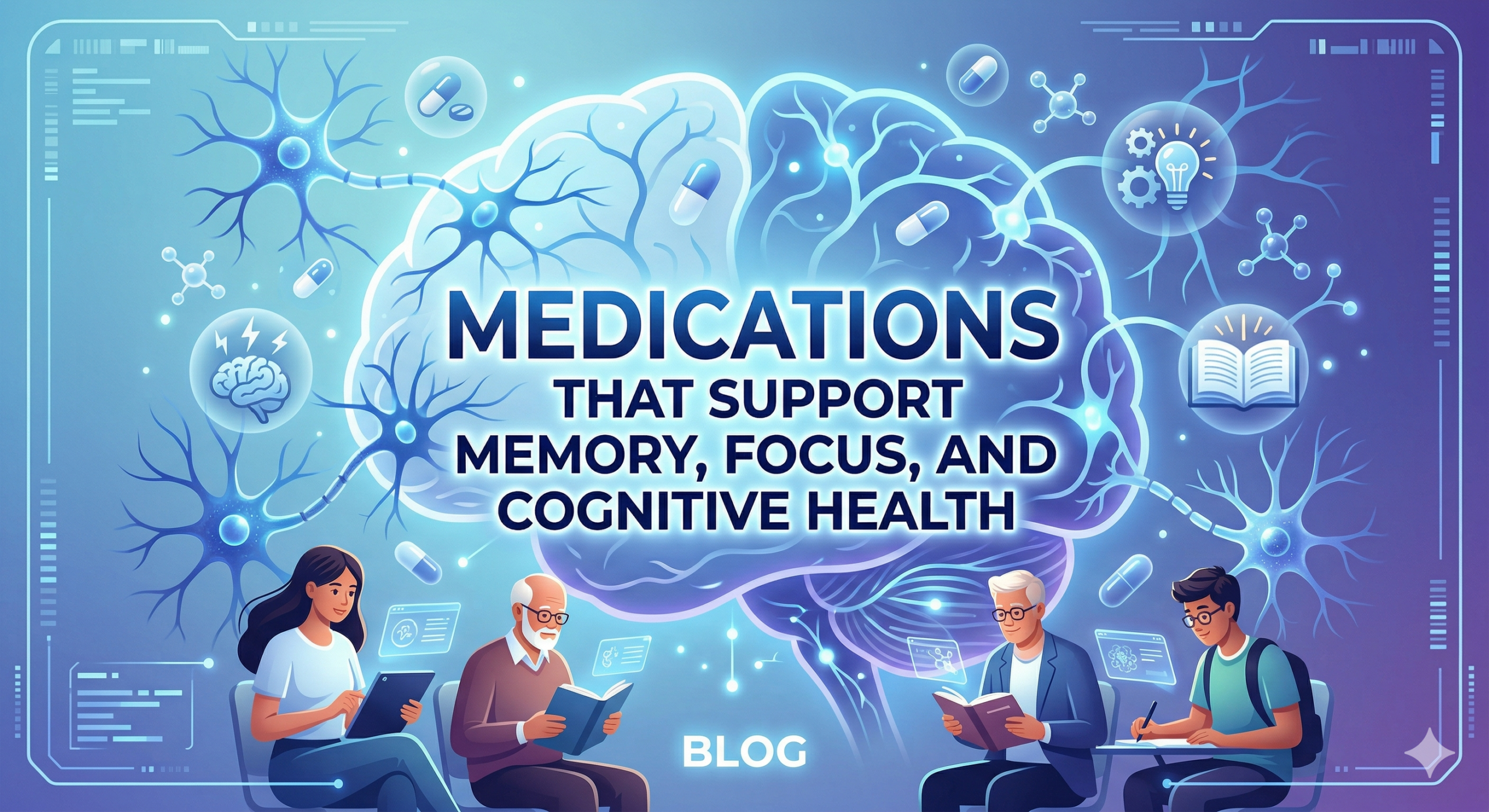 Medications That Support Memory, Focus, and Cognitive Health