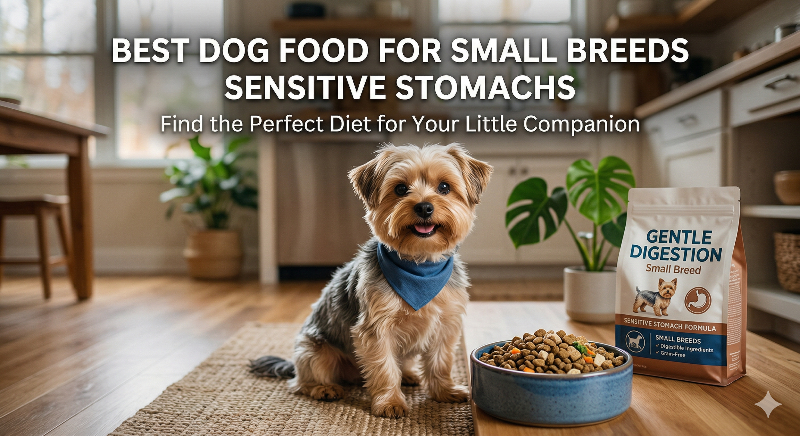 Best dog food for small breeds sensitive stomachs