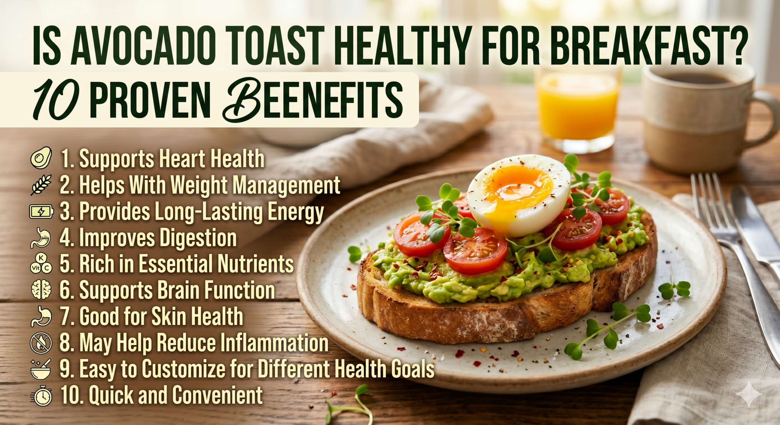 Is Avocado Toast Healthy for Breakfast? 10 Proven Benefits