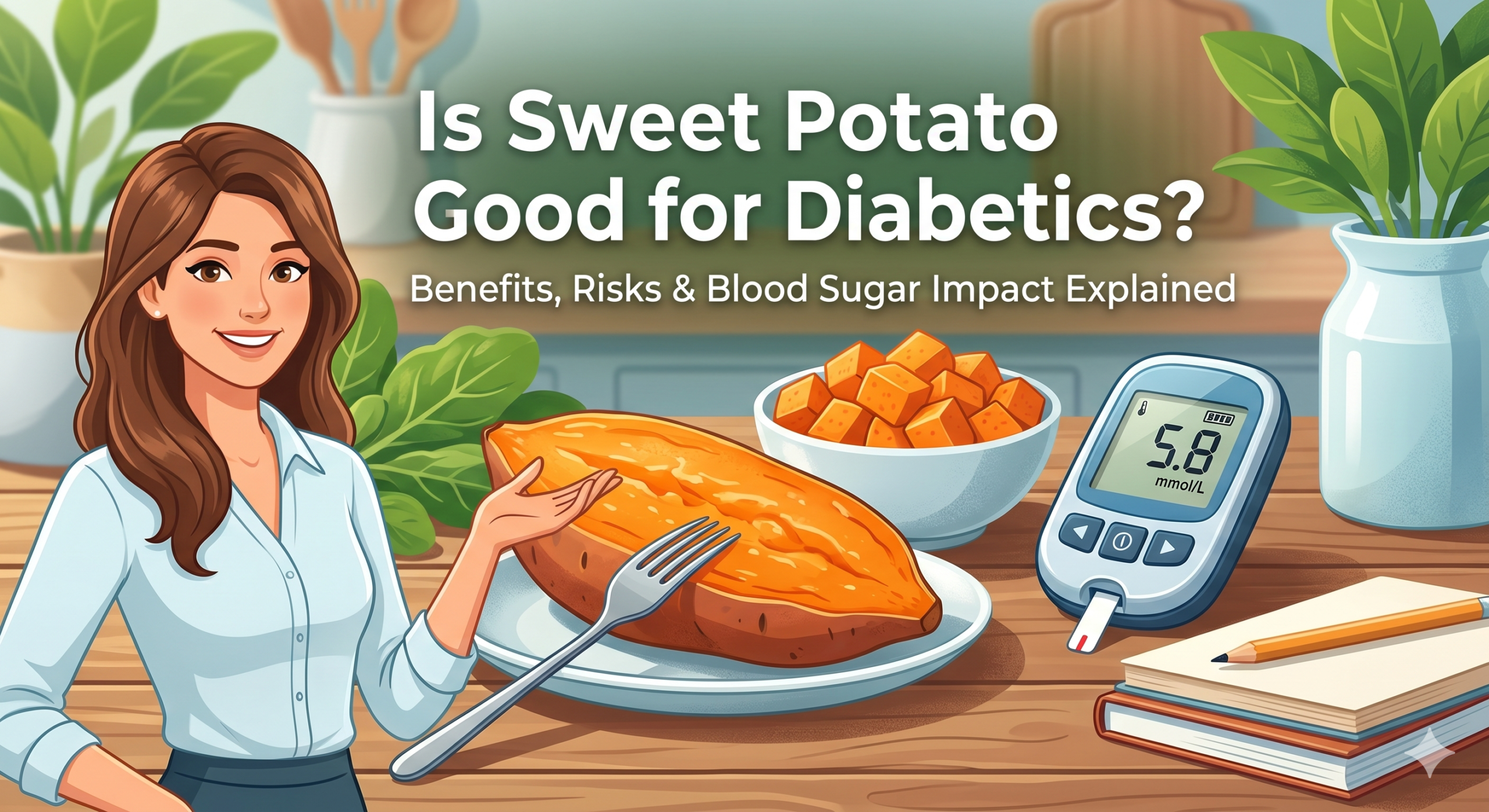 Is Sweet Potato Good for Diabetics? Benefits, Risks & Blood Sugar Impact Explained