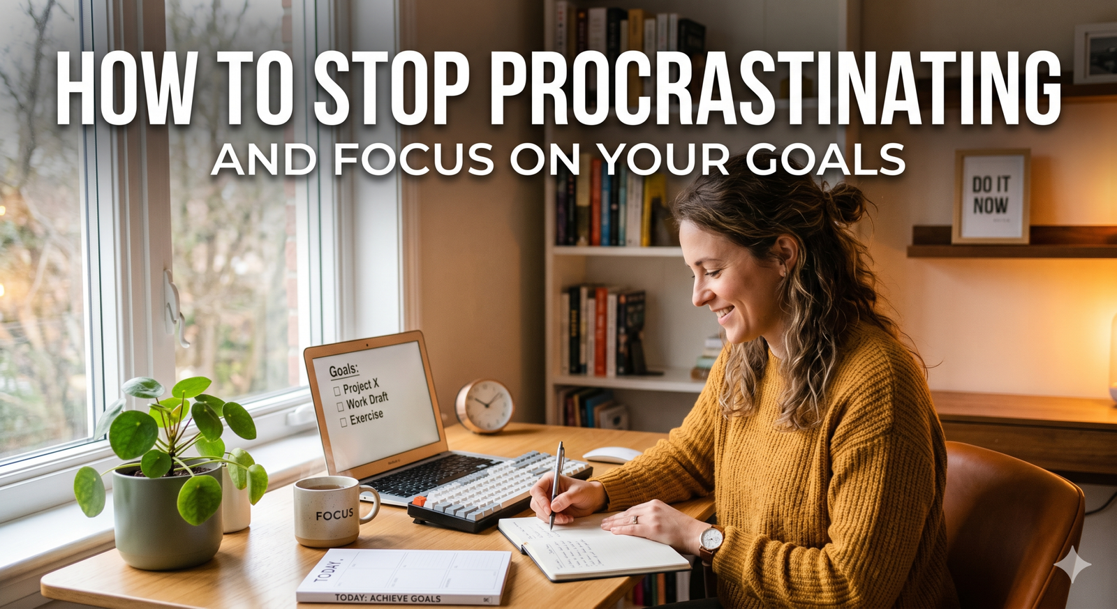 How to Stop Procrastinating and Focus on Your Goals