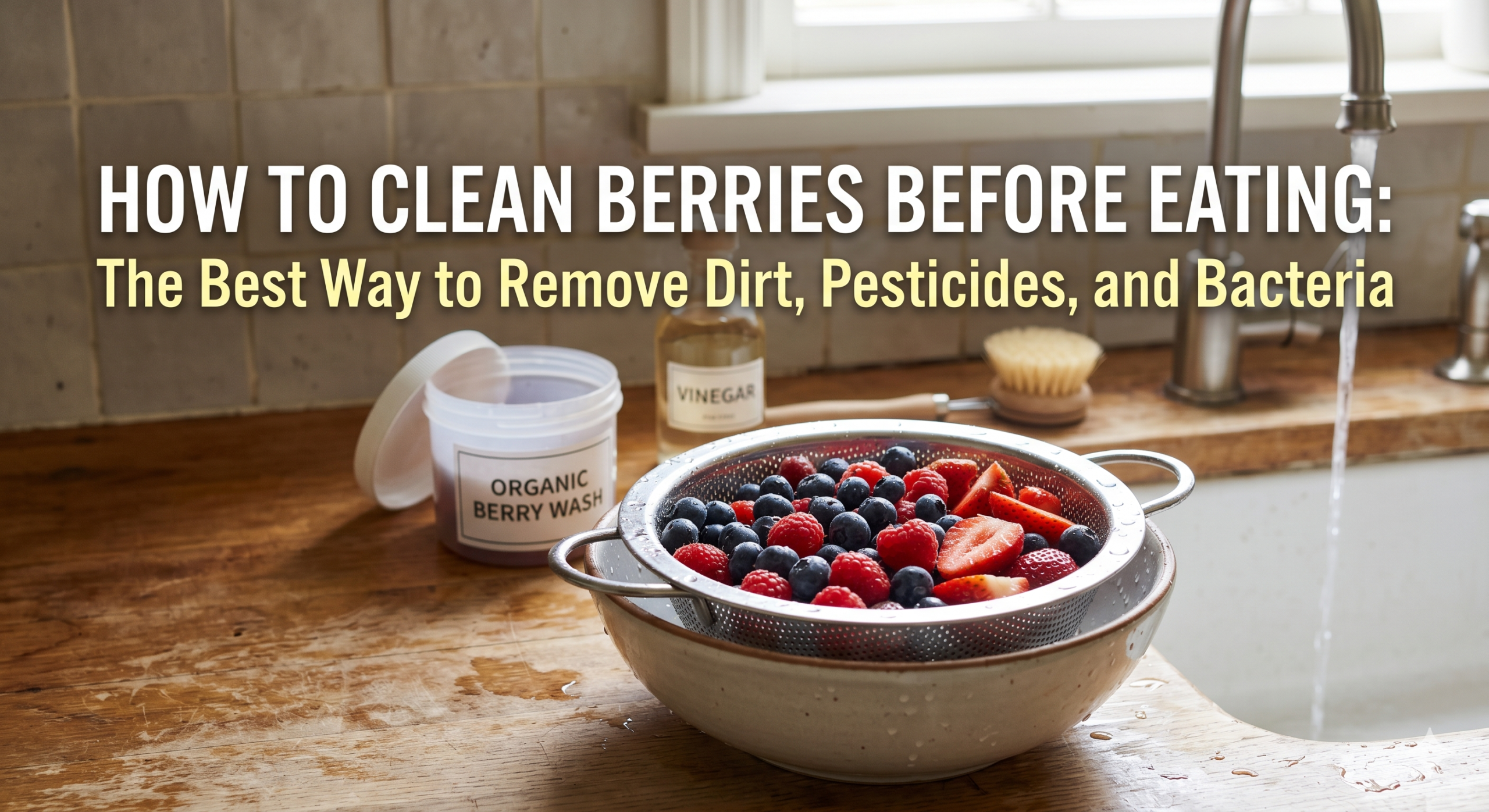 How to Clean Berries Before Eating: The Best Way to Remove Dirt, Pesticides, and Bacteria