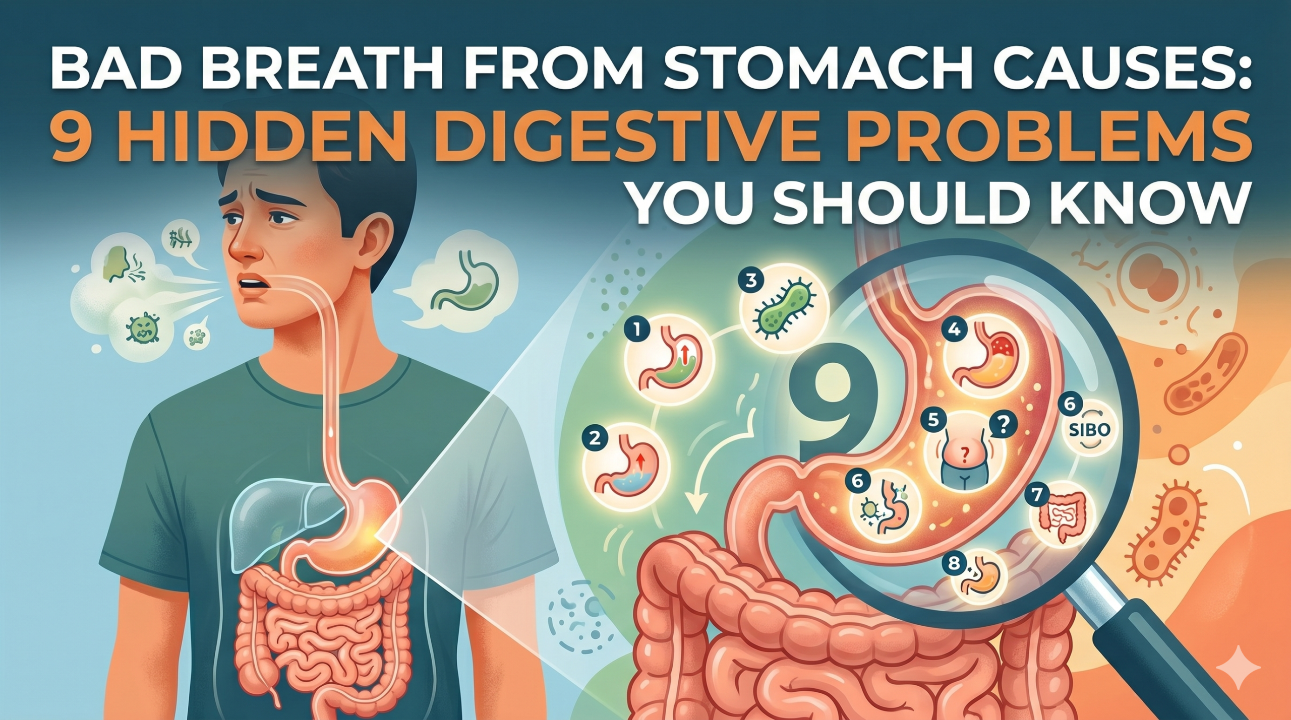 Bad Breath From Stomach Causes: 9 Hidden Digestive Problems You Should Know