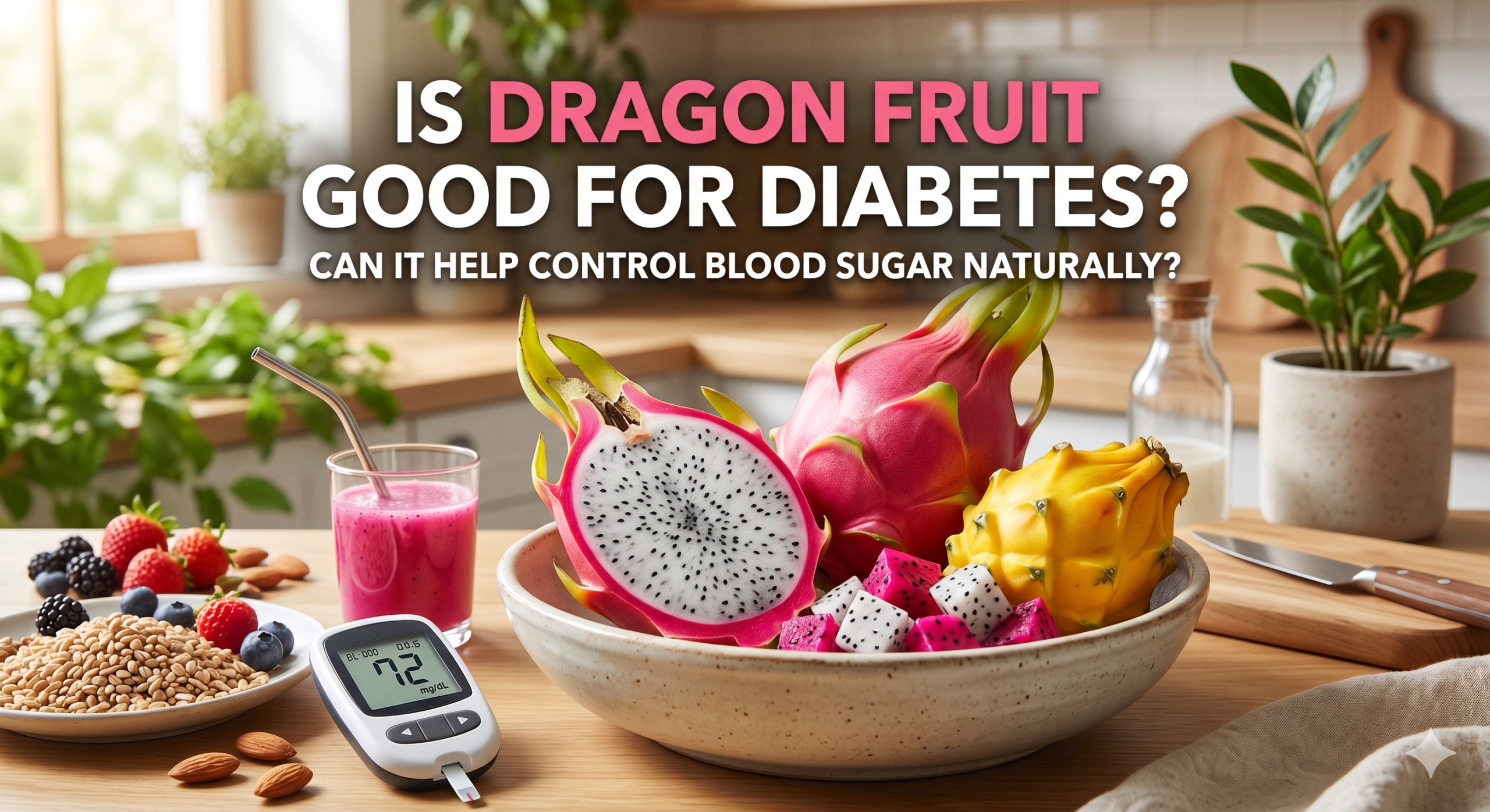 Is Dragon Fruit Good for Diabetes? Can It Help Control Blood Sugar Naturally