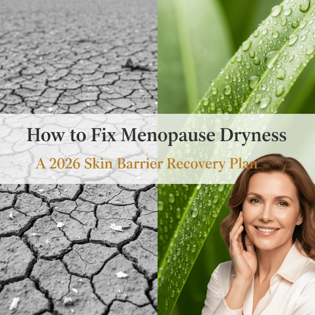How to Fix Menopause Dryness: A 2026 Skin Barrier Recovery Plan