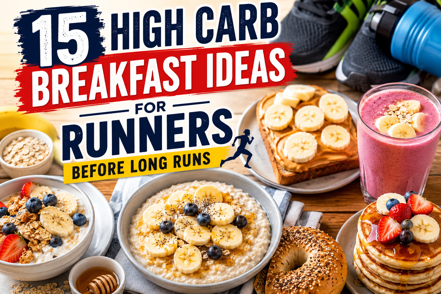 15 High Carb Breakfast Ideas for Runners Before Long Runs